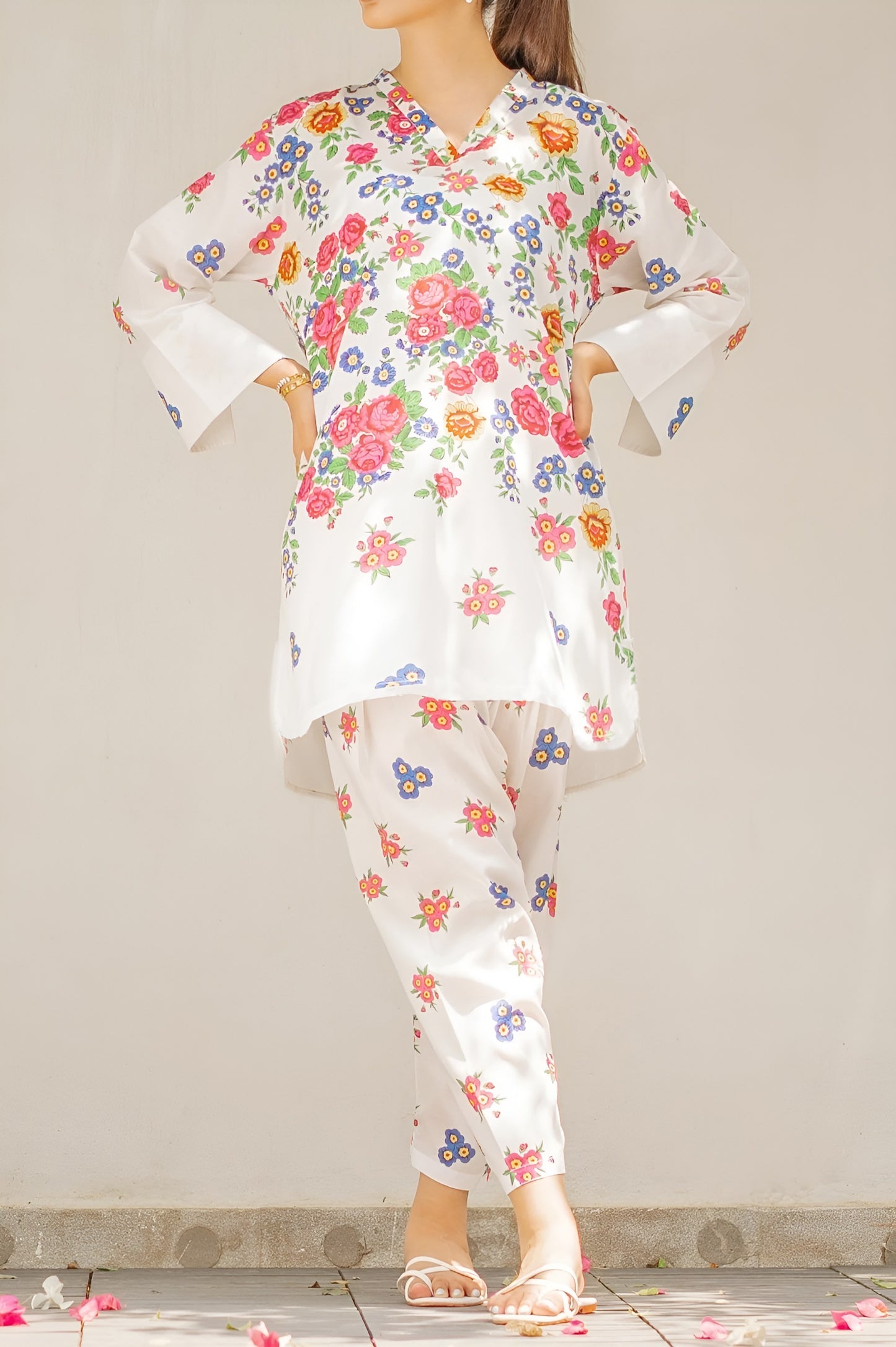 White Gulab 2pc